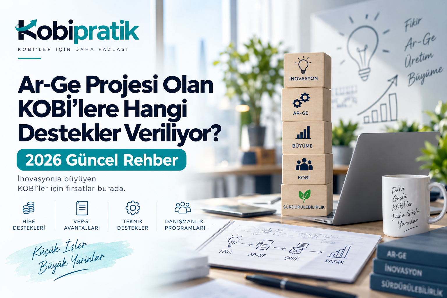 Ar-Ge Projesi Olan KOBİ’lere Hangi Destekler Veriliyor? 2026 Güncel Rehber